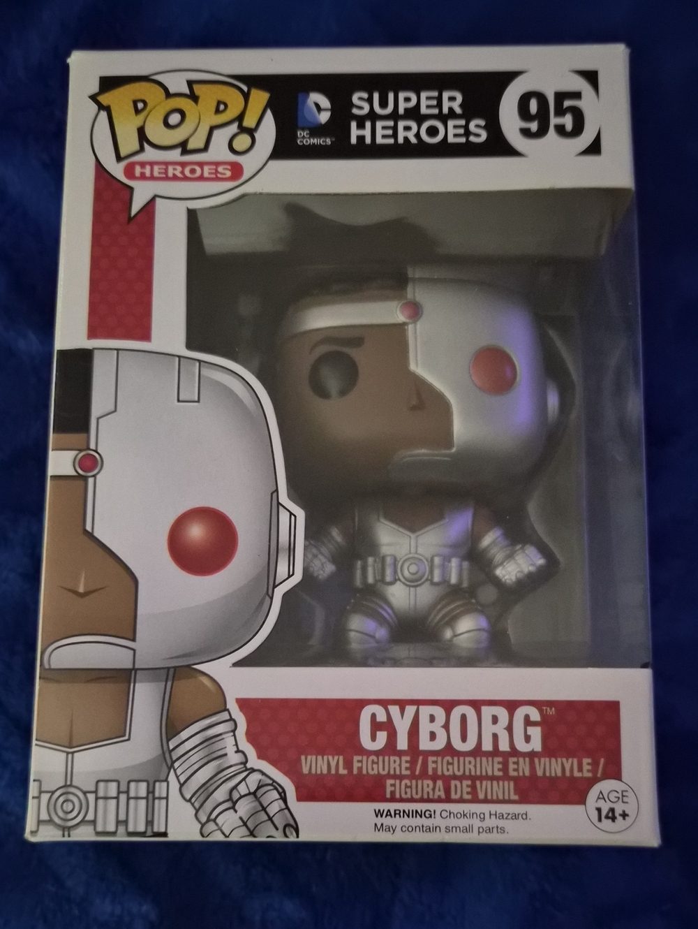 Funko Pop!  Cyborg Pop! #95 - Silver & Brown Vinyl Figure
